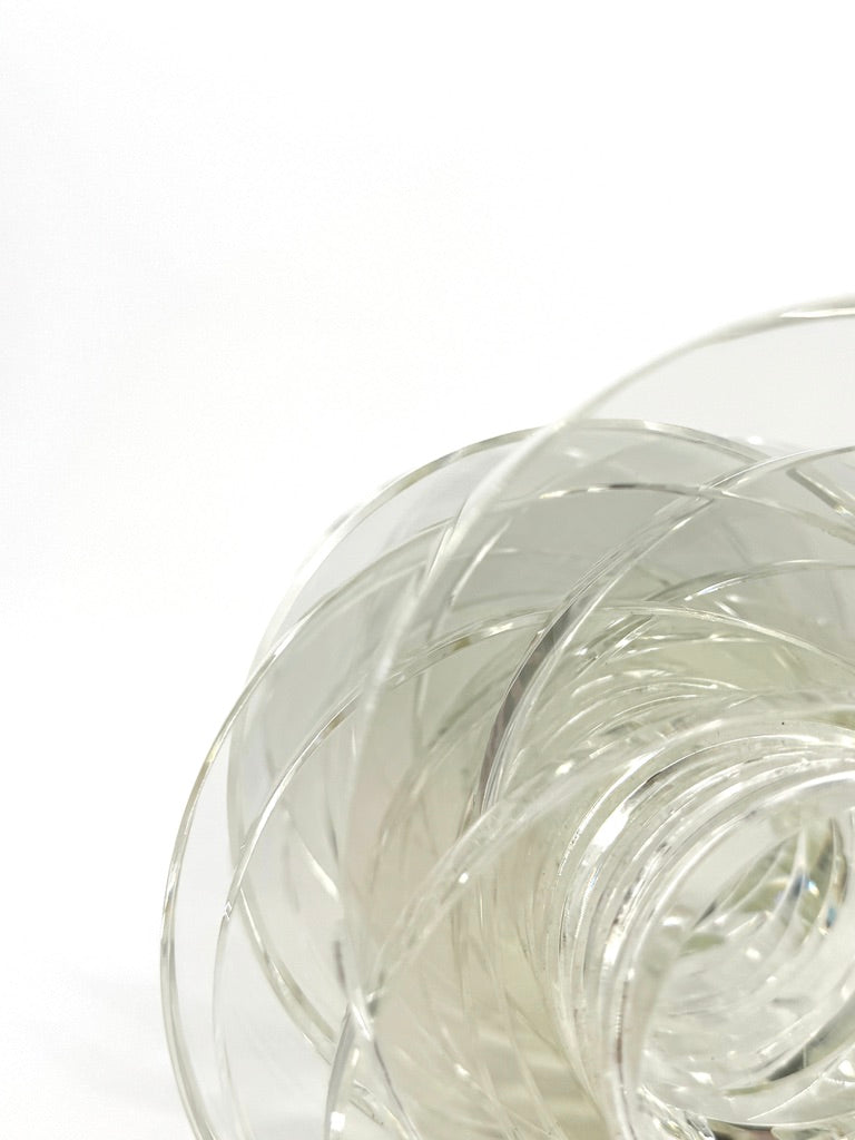 Glasvase aus der Serie "Twisters" von Arik Levy für Gaia & Gino, 2005