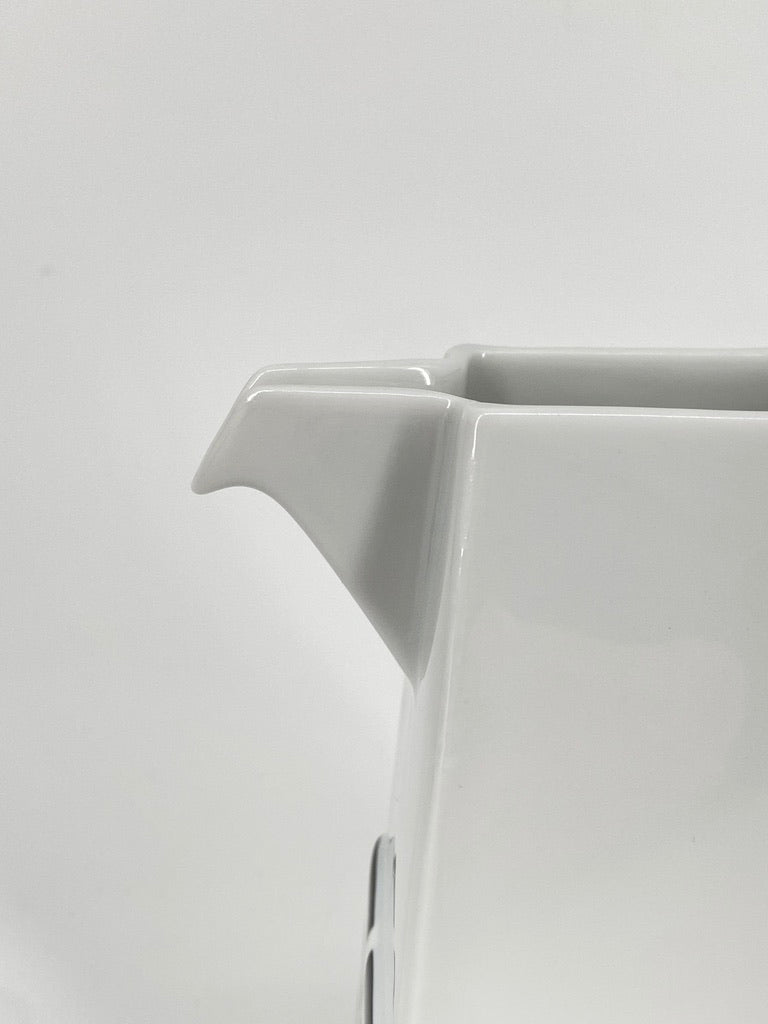 Eckiges Milch & Zucker Set "Il Faro" von Aldo Rossi für Rosenthal (Studio-Linie)