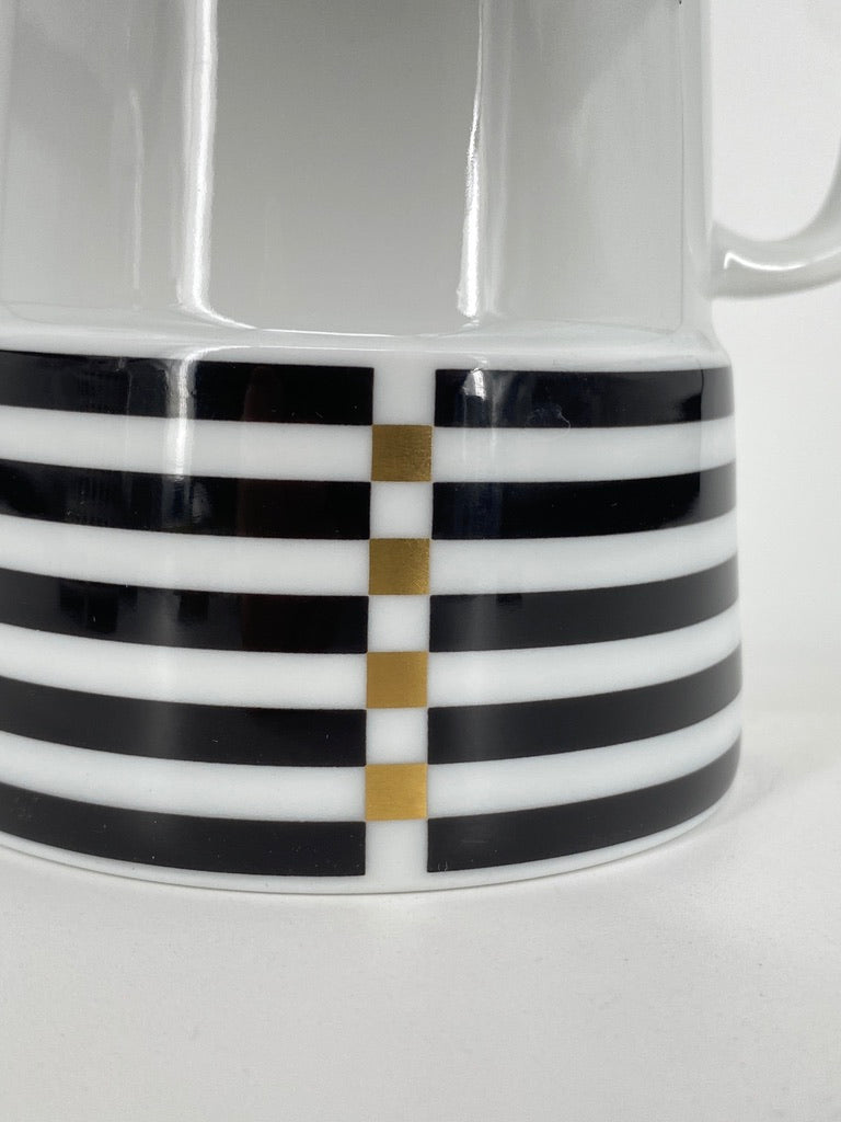 Rundes Milch & Zucker Set "Il Faro" von Aldo Rossi für Rosenthal (Studio-Linie)
