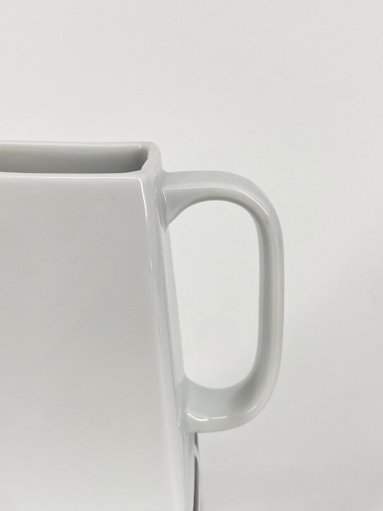 Eckiges Milch & Zucker Set "Il Faro" von Aldo Rossi für Rosenthal (Studio-Linie)