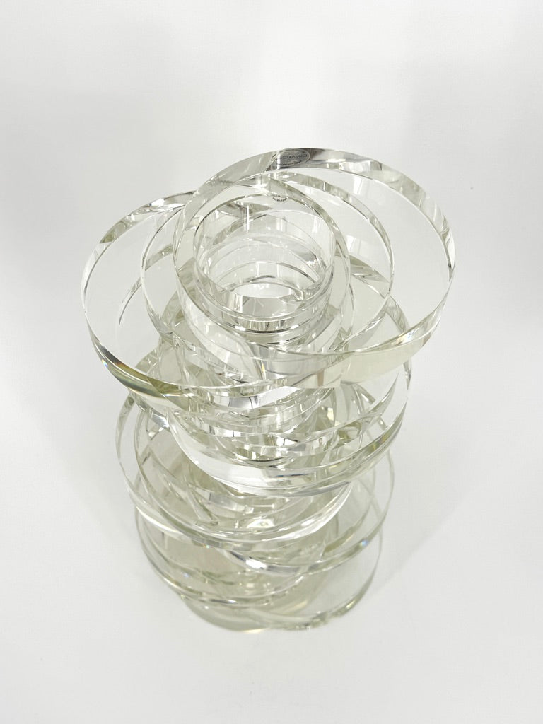 Glasvase aus der Serie "Twisters" von Arik Levy für Gaia & Gino, 2005