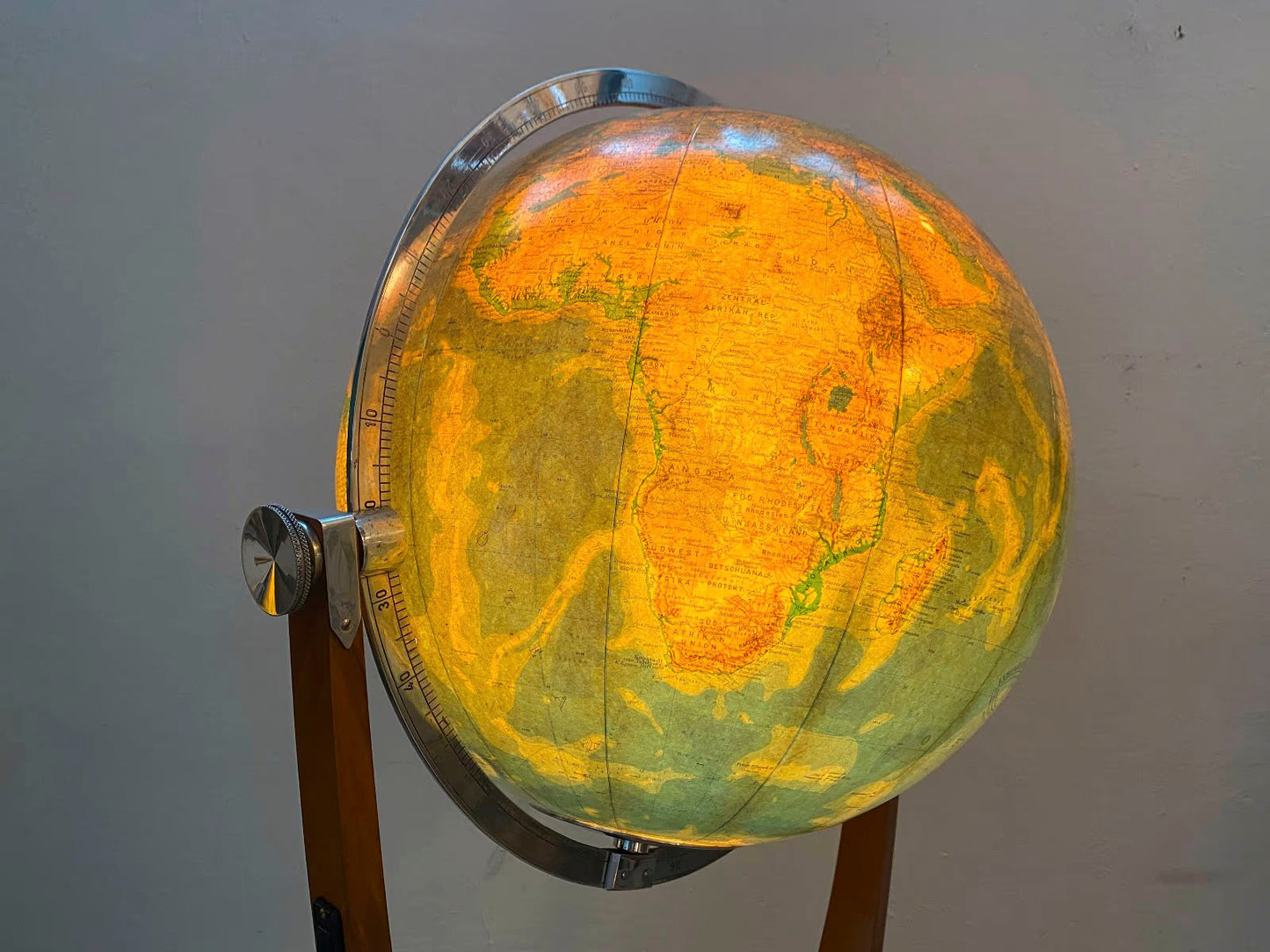 "Adenauer" Globus Duo Columbus Ø 50 cm, 1949