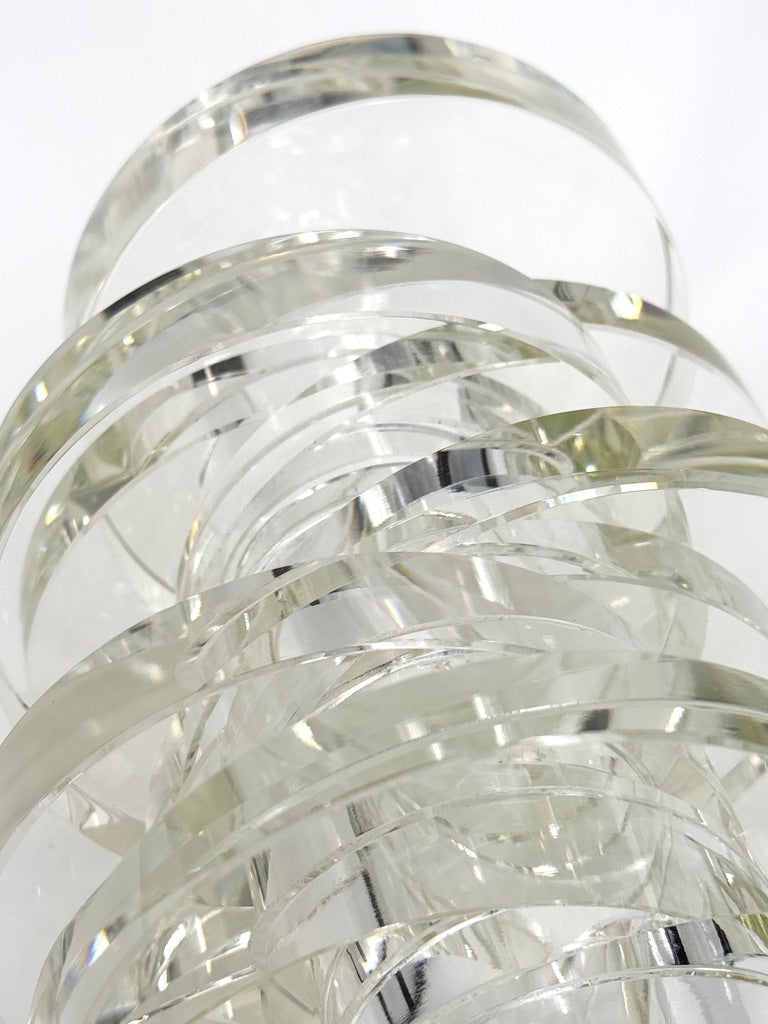 Glasvase aus der Serie "Twisters" von Arik Levy für Gaia & Gino, 2005