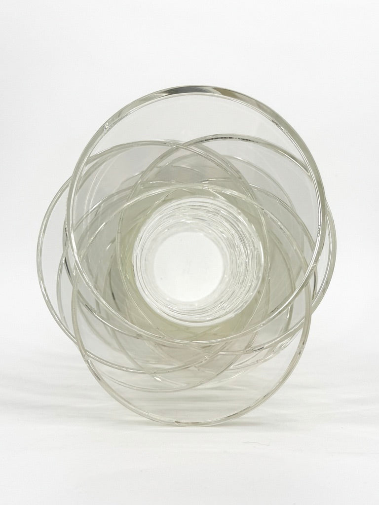 Glasvase aus der Serie "Twisters" von Arik Levy für Gaia & Gino, 2005
