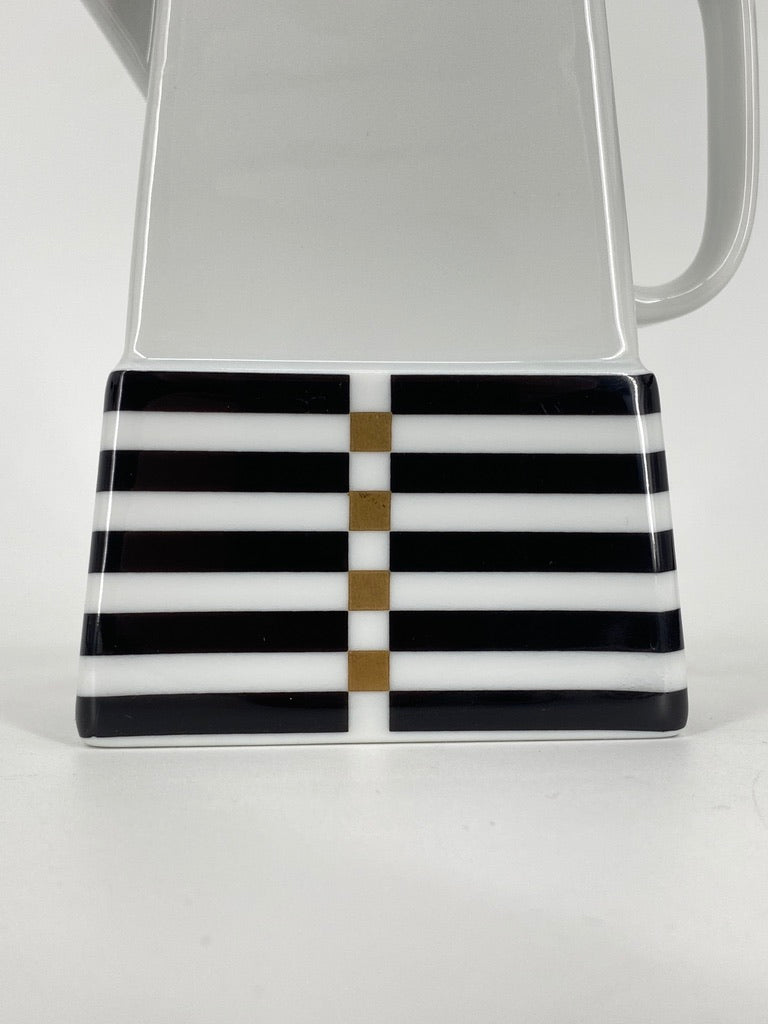 Eckiges Milch & Zucker Set "Il Faro" von Aldo Rossi für Rosenthal (Studio-Linie)