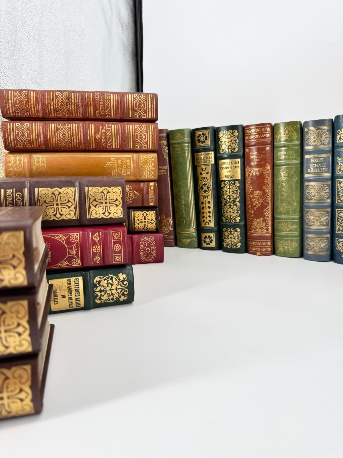 BÜCHER SAMMLUNG EDITION DEUTSCHE BIBLIOTHEK 41x BÜCHER GOETHE SCHILLER LUTHER