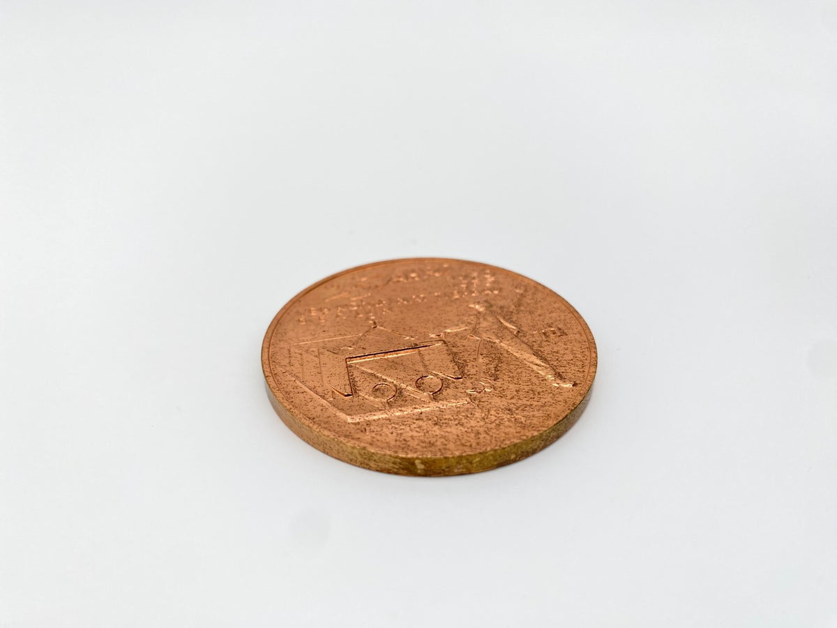 DDR MEDAILLE 25 JAHRE VEB KOMBINAT TIEFBAU BERLIN 1950 BIS 1975 20.JAHRESTAG