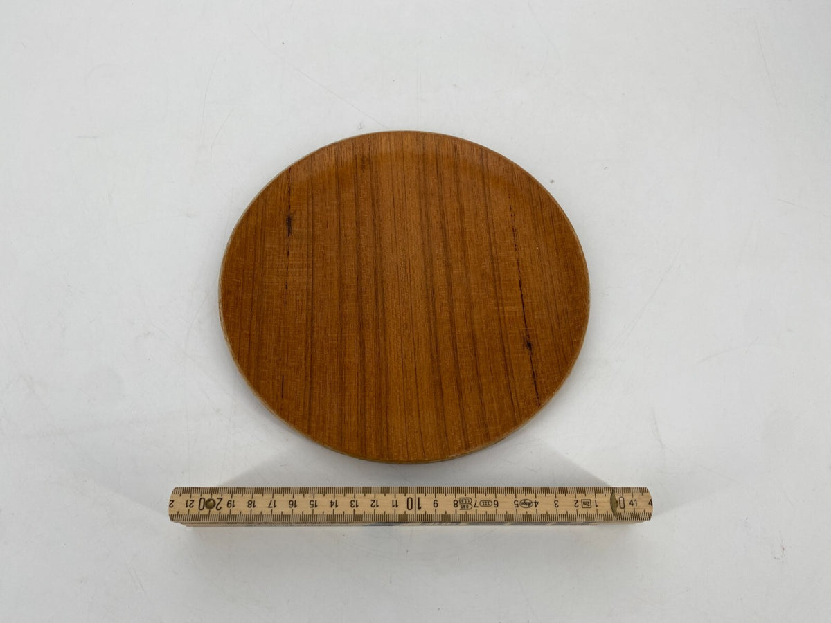 *TABLETT TELLER TEAK HOLZTABLETT FURNIER SERVIERTABLETT DANISH DESIGN MIDCENTURY