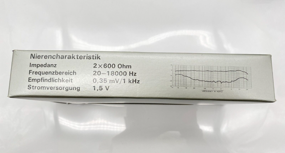 STEREO ELECTRET GOLDEN TECHNICA KONDENSATOR GT 500 ECM MIKROFON VINTAGE