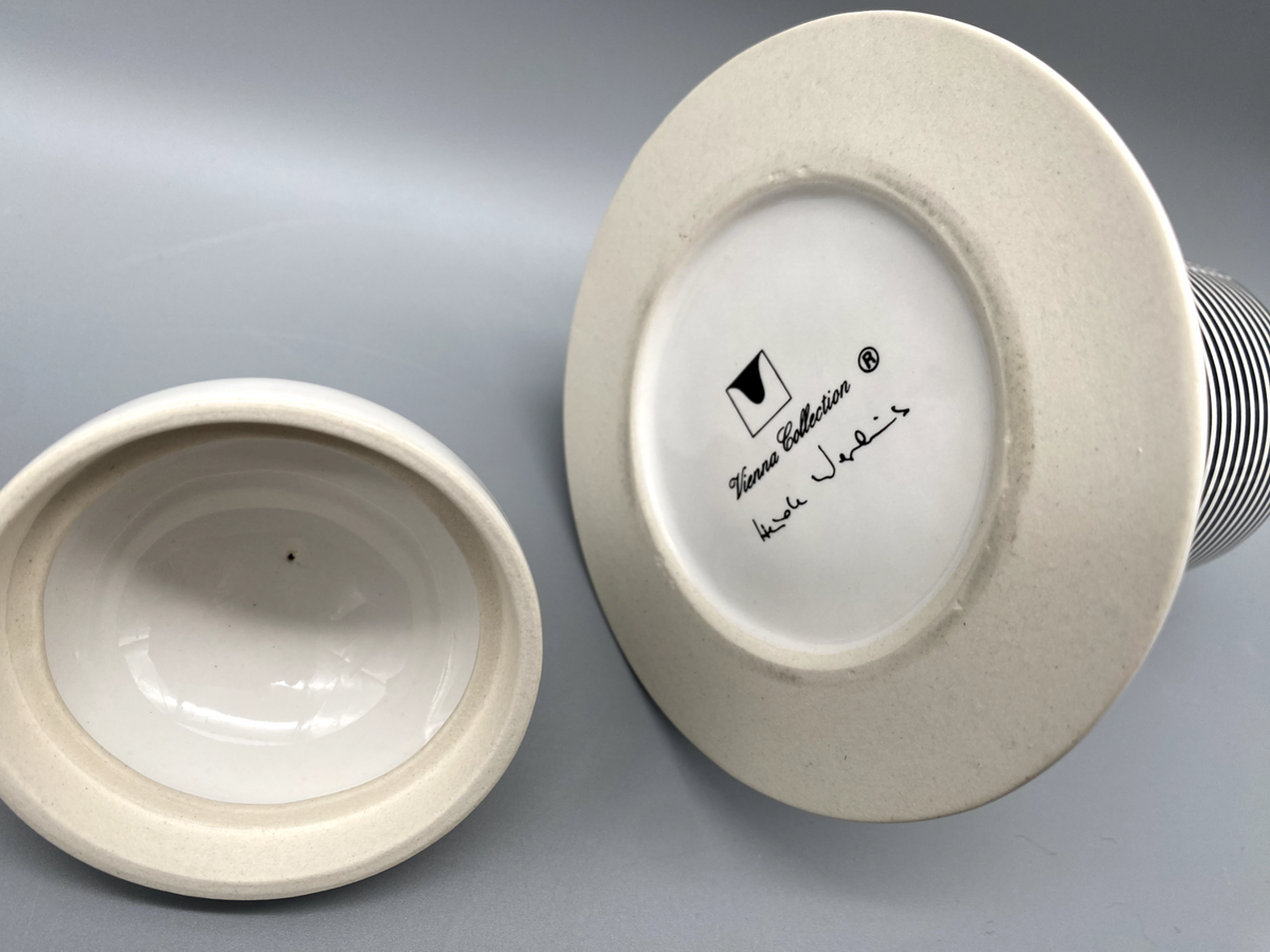 HEIDE WARLAMIS VIENNA COLLECTION POMO DESIGN 1980 KAFFEE TEE SERVICE KANNE