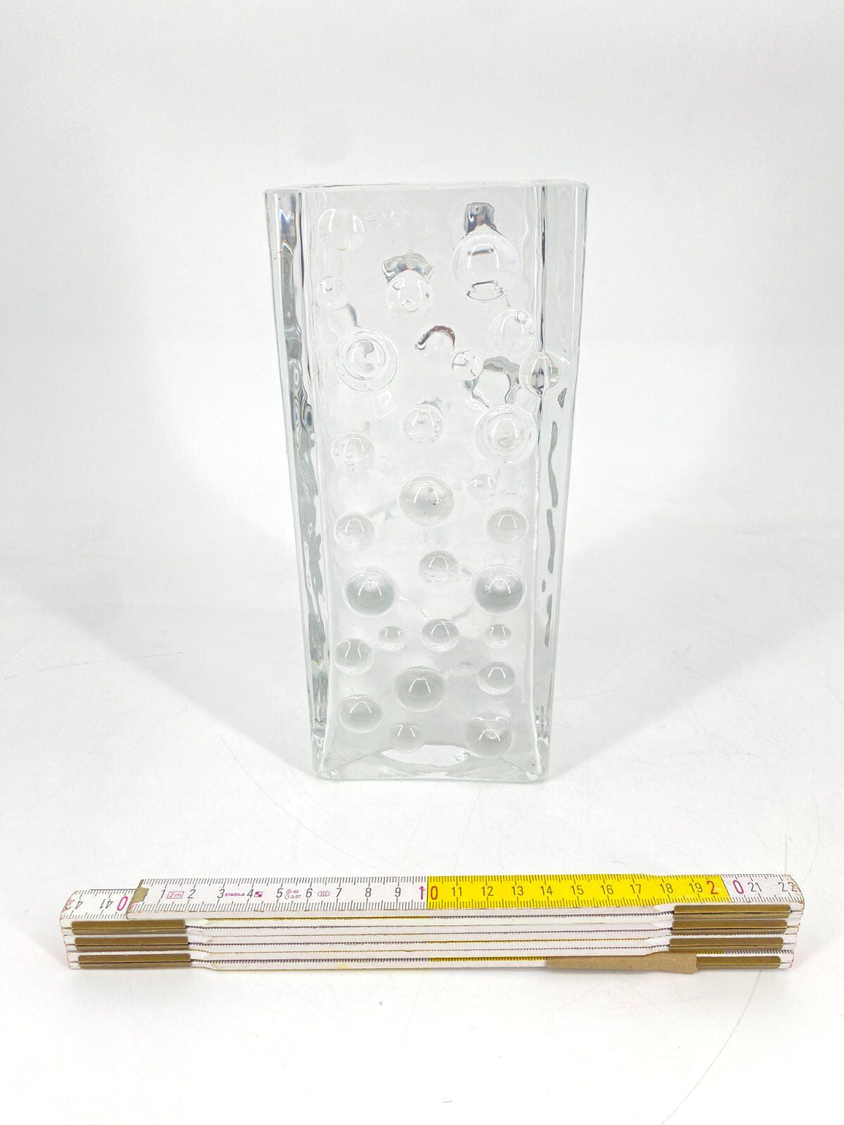 * VASE GLAS BUBBLE WMF ERICH JACHMANN 60ER 70ER MID CENTURY