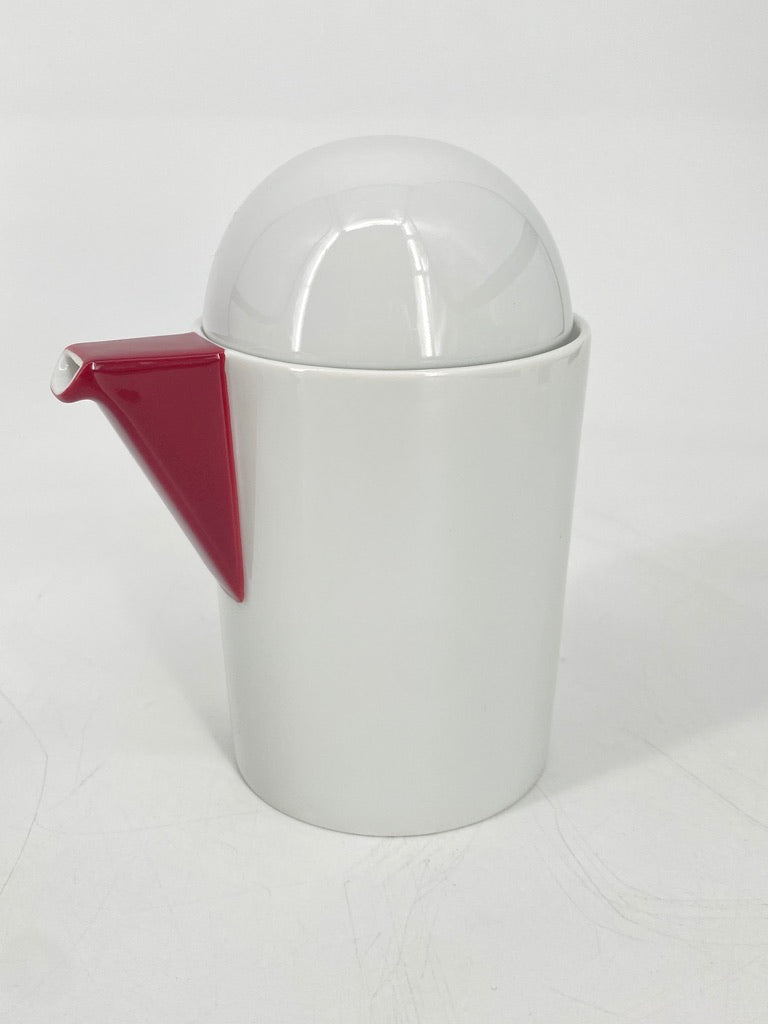 Kaffeeservice "Cupola Rosso" von Mario Bellini für Rosenthal