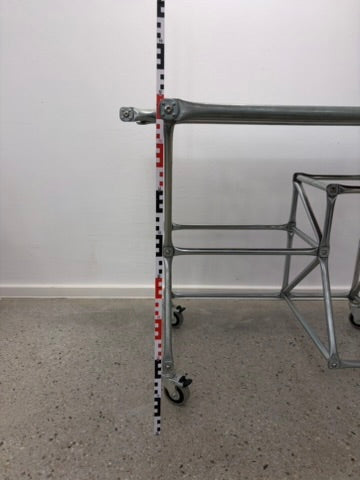 Rollbarer PC-Arbeitstisch von System 180, Deutschland 1990er