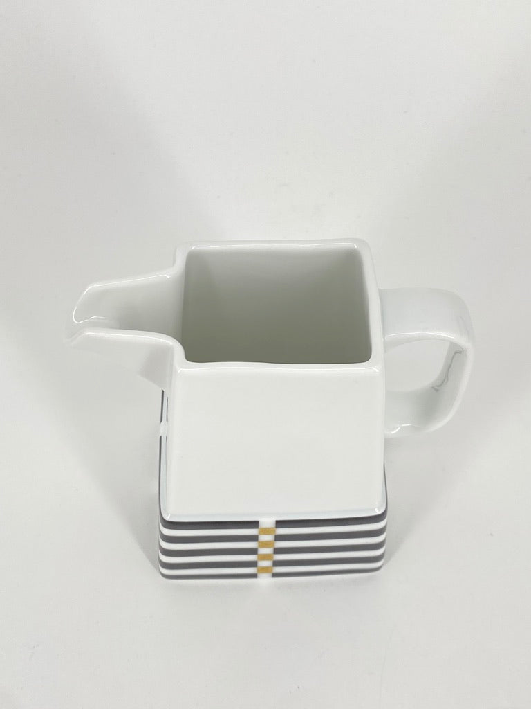 Eckiges Milch & Zucker Set "Il Faro" von Aldo Rossi für Rosenthal (Studio-Linie)