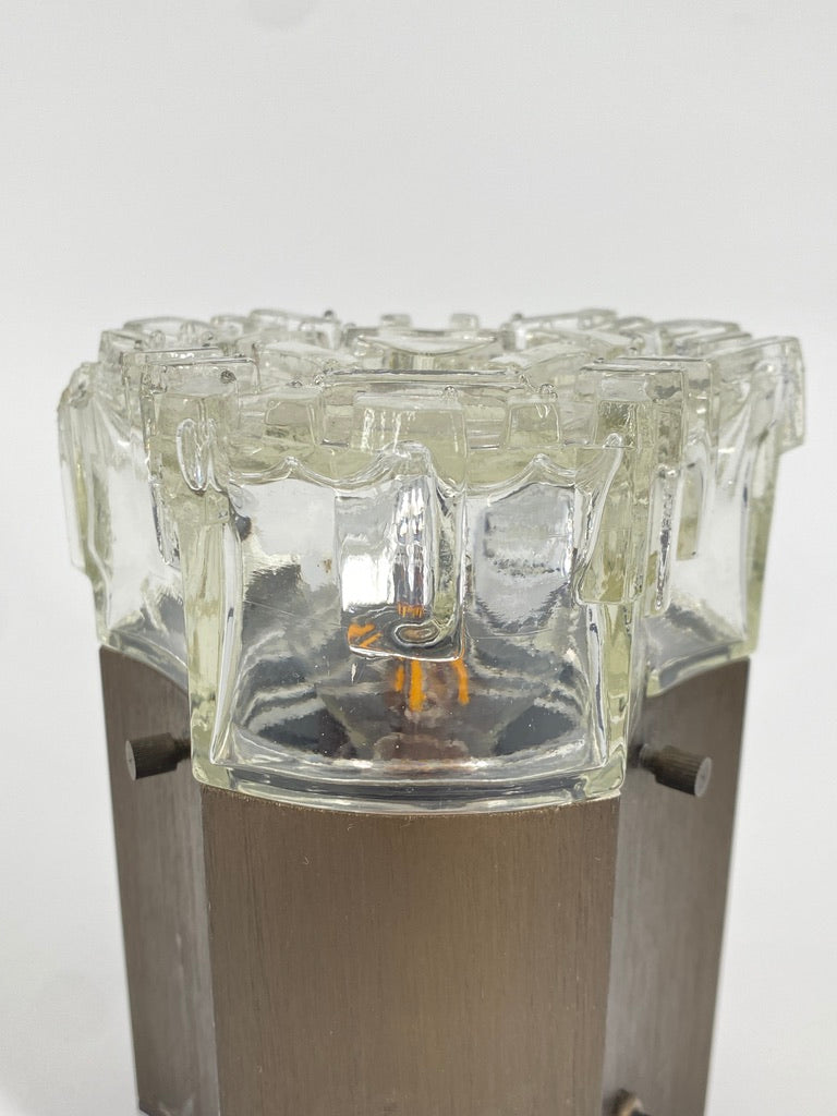 Space Age Tischlampe von Gaetano Sciolari aus Italien, 70er