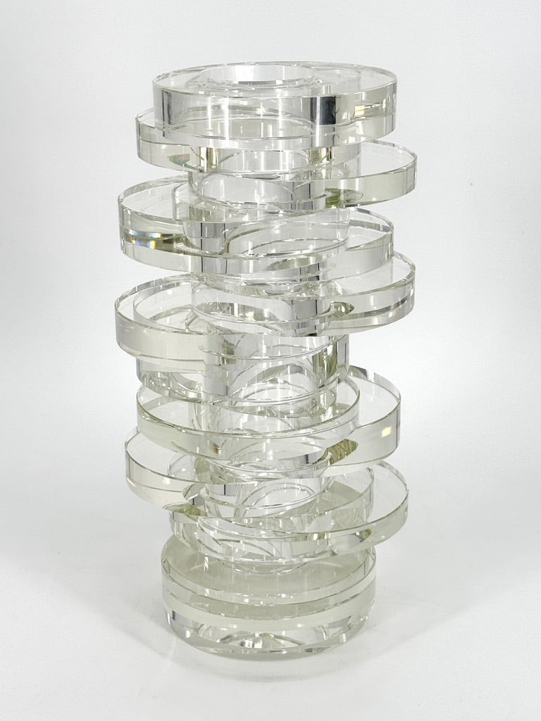 Glasvase aus der Serie "Twisters" von Arik Levy für Gaia & Gino, 2005