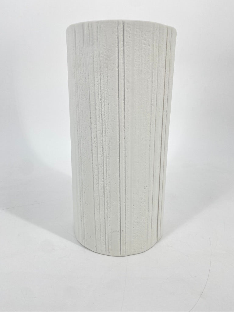 Biskuitporzellanvase von Heinrich Fuchs für Hutschenreuther, 70er