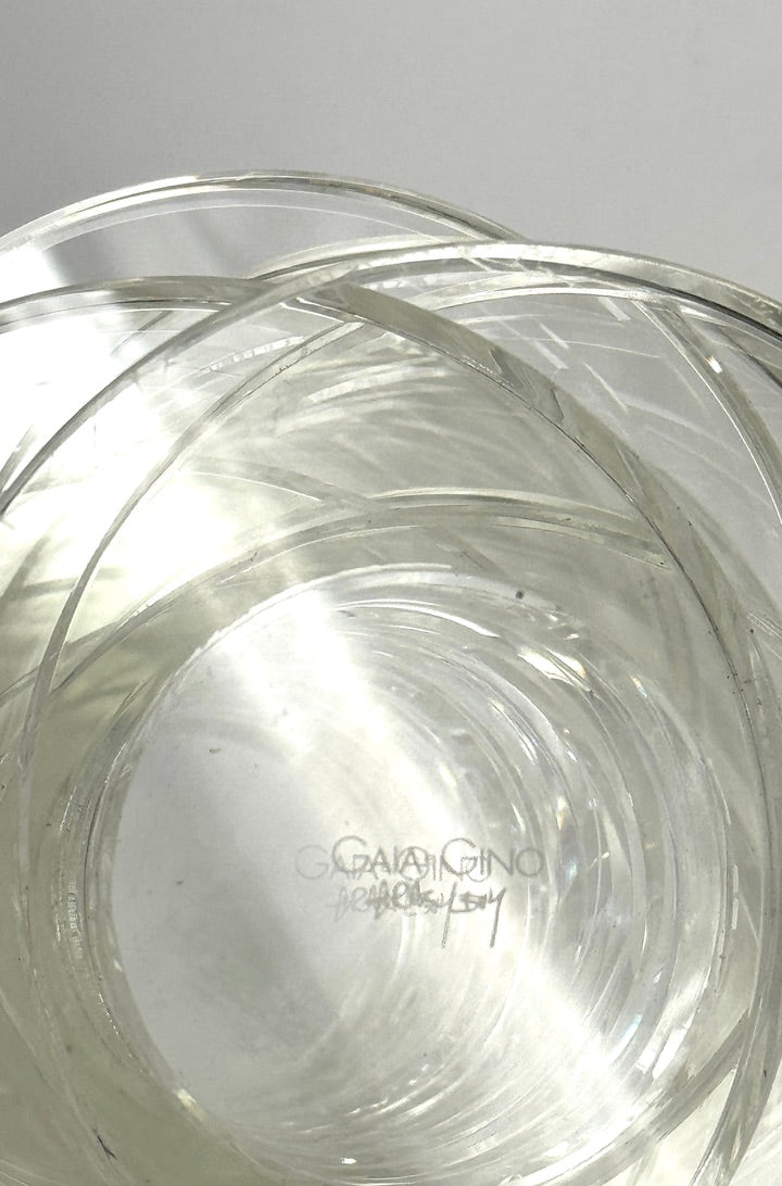 Glasvase aus der Serie "Twisters" von Arik Levy für Gaia & Gino, 2005
