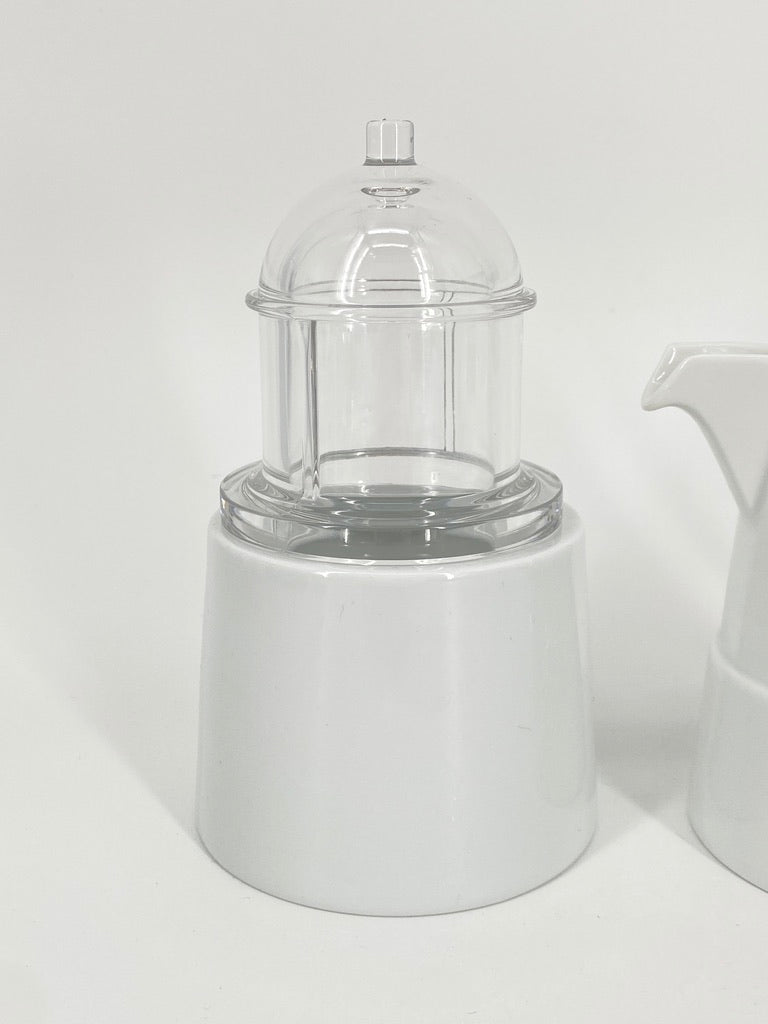 Rundes Milch und Zucker Set "Il Faro" von Aldo Rossi für Rosenthal (Studio-Linie)