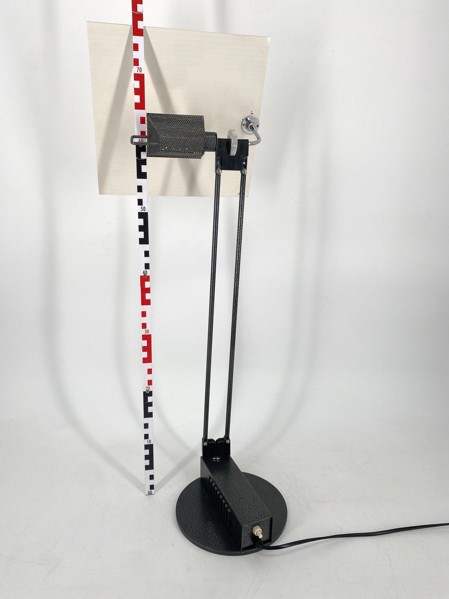 Postmoderne Tischlampe "W.O." von Sacha Ketoff für Aluminor, Frankreich 1985