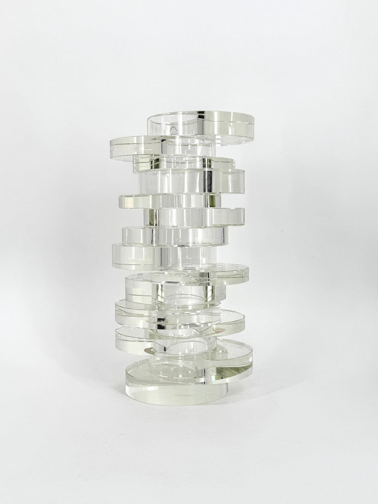 Glasvase aus der Serie "Twisters" von Arik Levy für Gaia & Gino, 2005