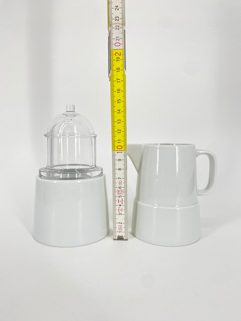 Rundes Milch und Zucker Set "Il Faro" von Aldo Rossi für Rosenthal (Studio-Linie)