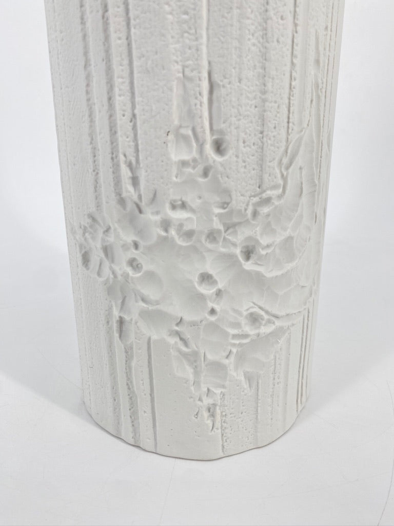 Biskuitporzellanvase von Heinrich Fuchs für Hutschenreuther, 70er