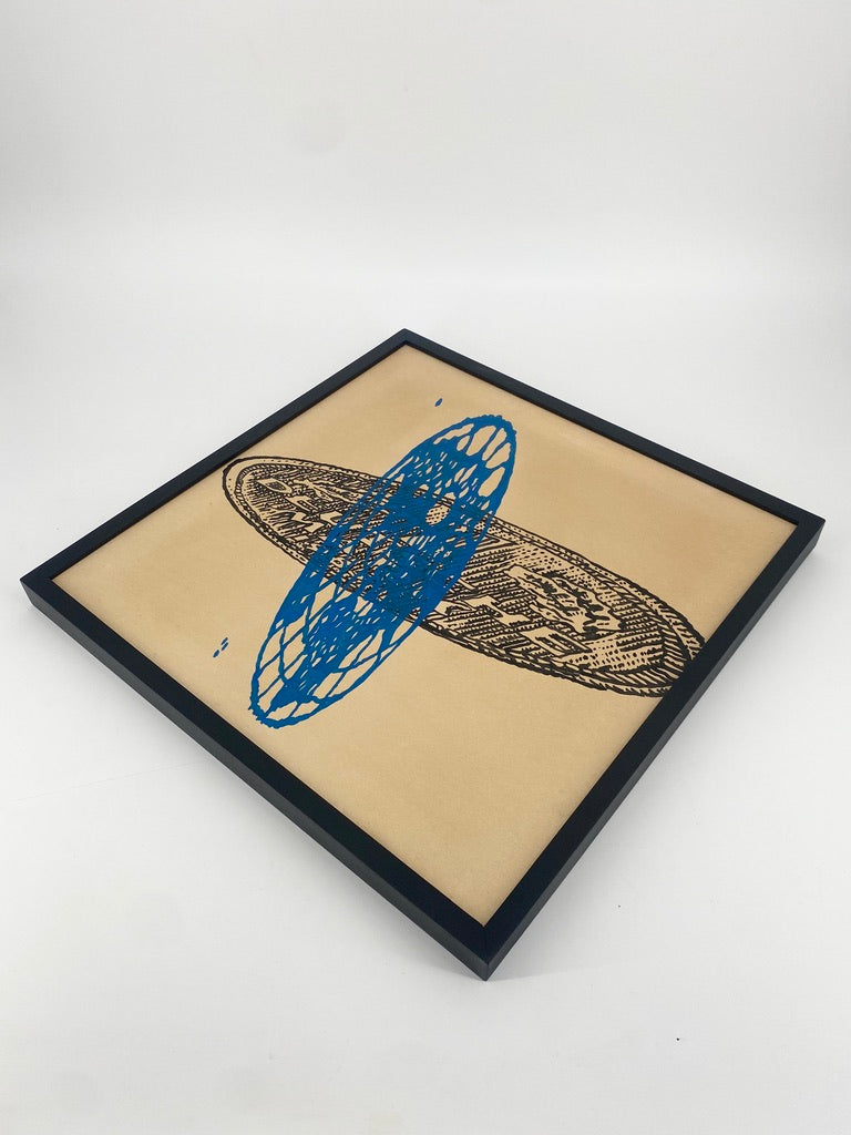 Malerei "untitled" des Künstlers Jiří „Georg“ Dokoupil Acryl auf Leinwand, 1986