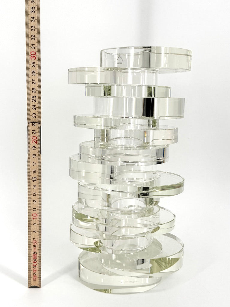 Glasvase aus der Serie "Twisters" von Arik Levy für Gaia & Gino, 2005