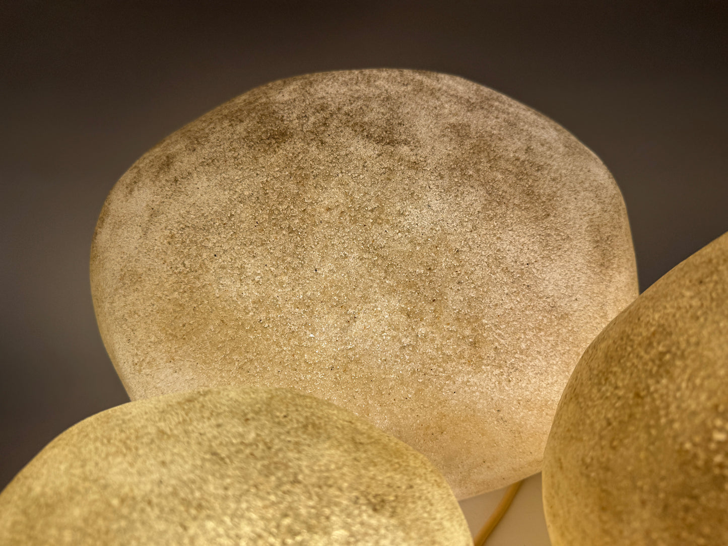 3x Leuchtobjekt "Dorra" von André Cazenave aus dem Studio Cazenave Frankreich, 1969
