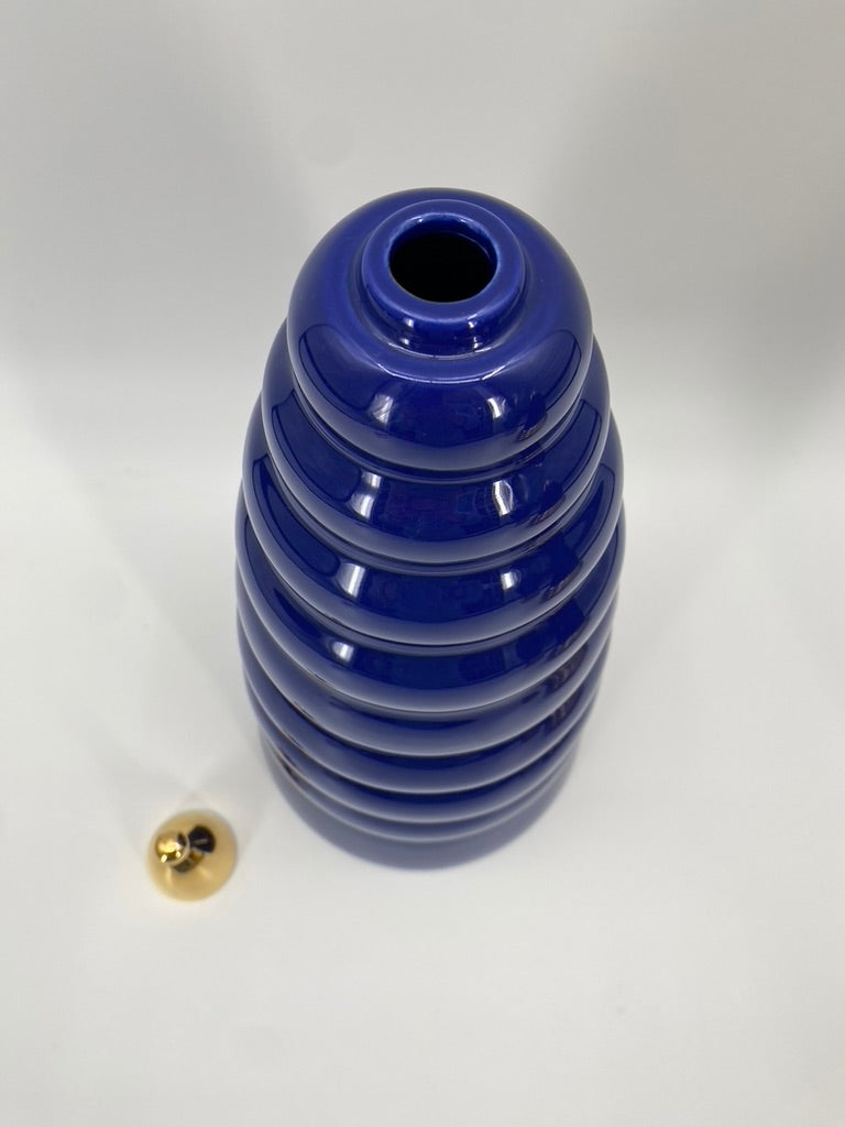 Keramikvase Modell "1" von Ugo la Pietra für Superego Editions, Italien, um 1990