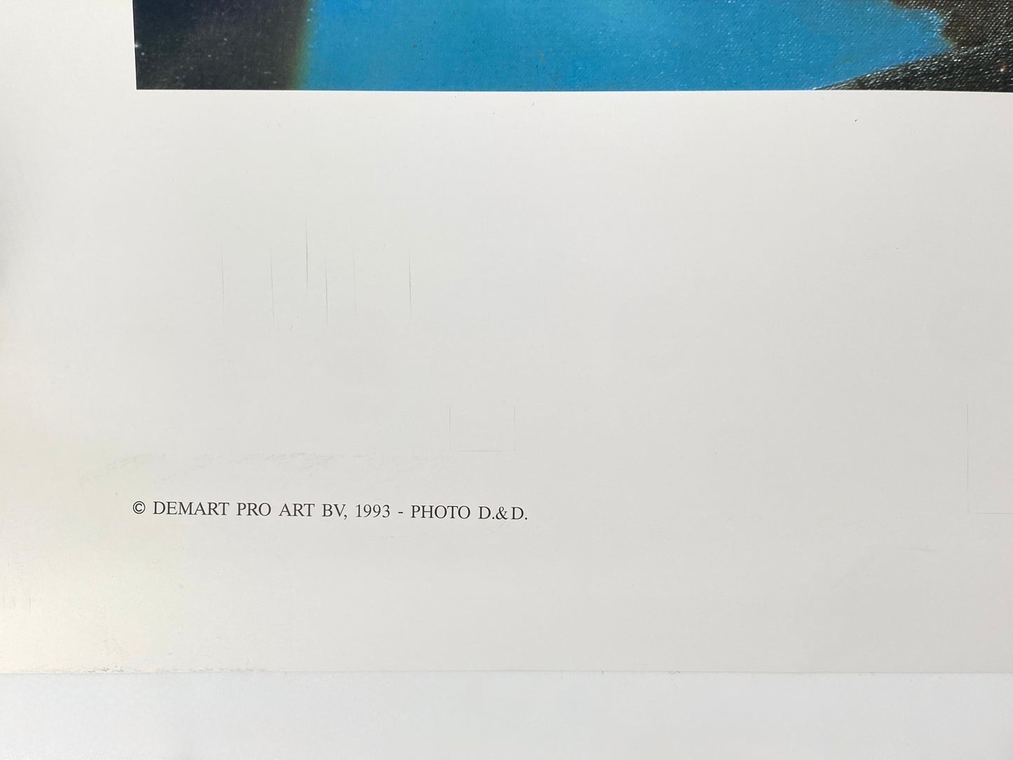 Hochwertiger Offsetdruck des Gemäldes "Metamorphosis of Narcissus", 1937 von Salvador Dali, Tate Gallery London, Großbritannien 1993