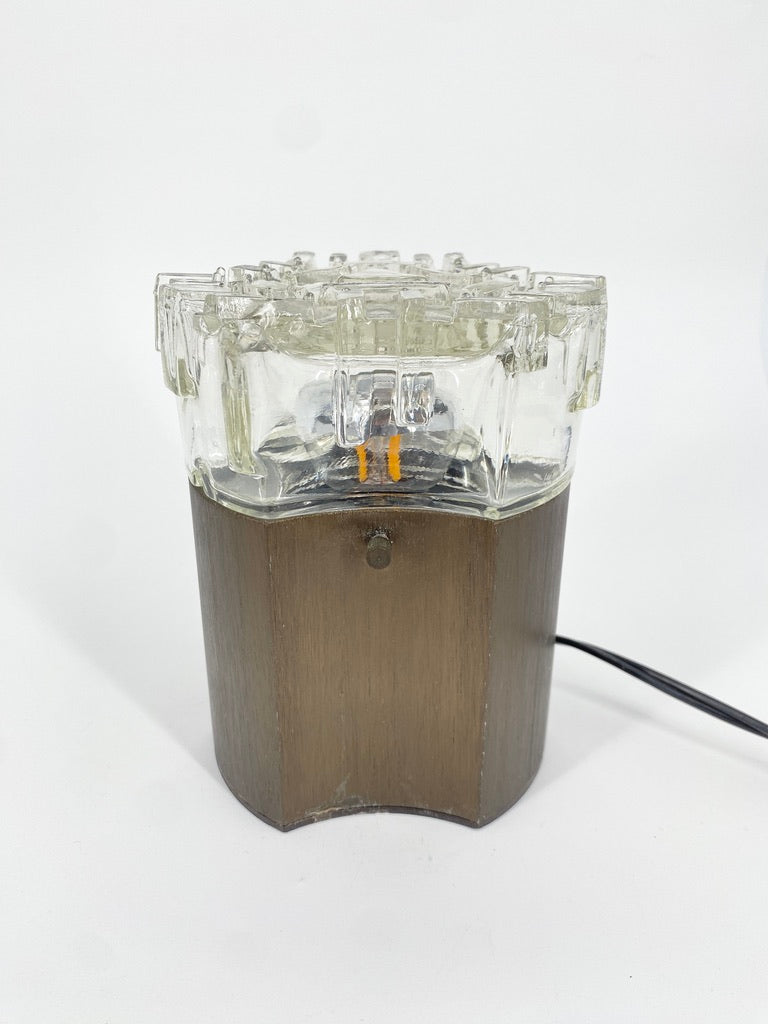 Space Age Tischlampe von Gaetano Sciolari aus Italien, 70er