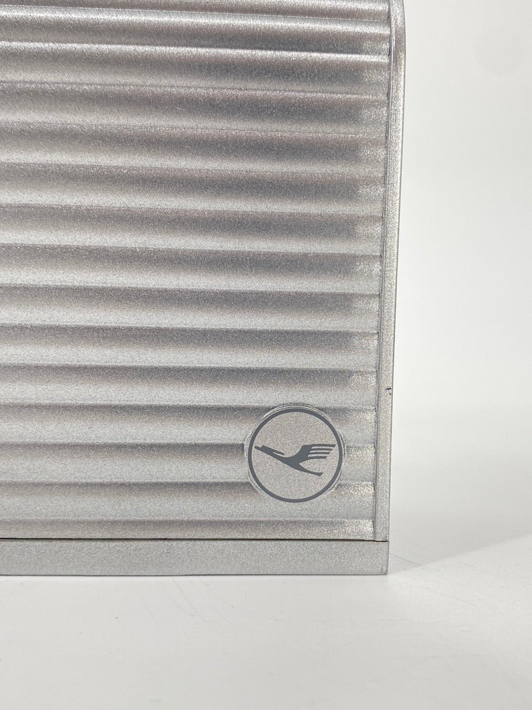 Gewürzgarnitur von Lufthansa aus Metall, verchromt