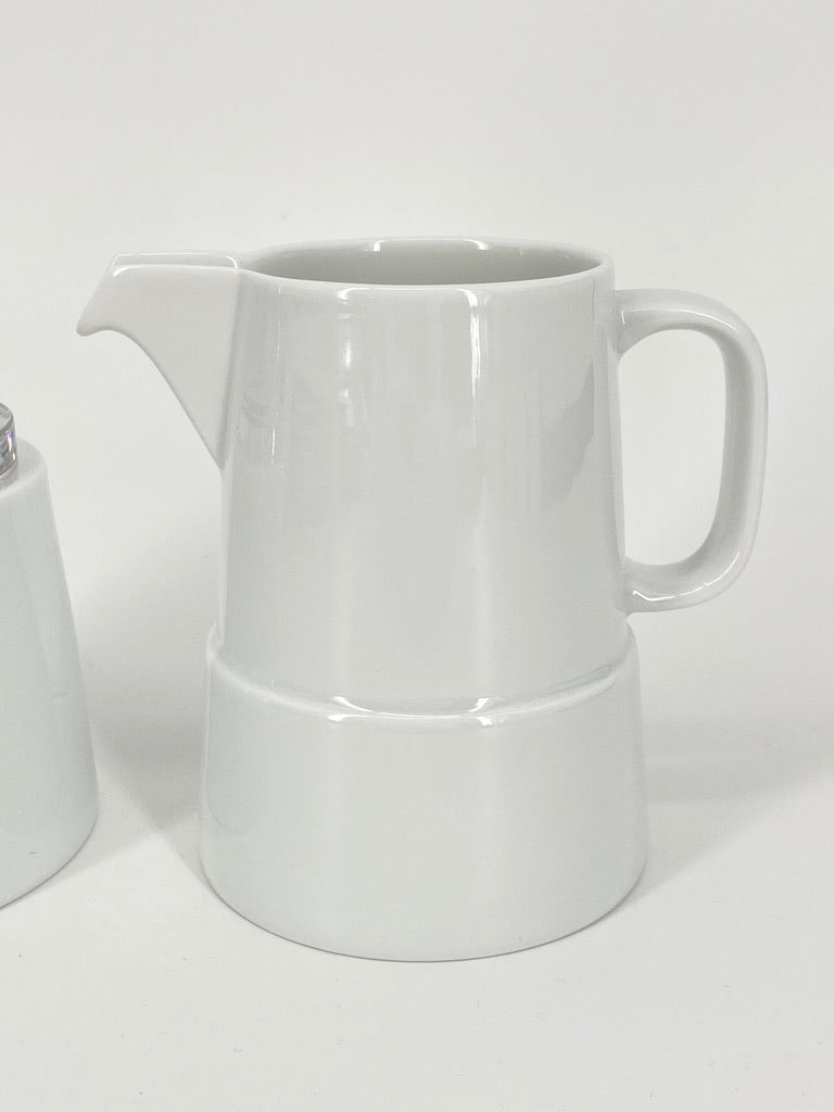 Rundes Milch und Zucker Set "Il Faro" von Aldo Rossi für Rosenthal (Studio-Linie)