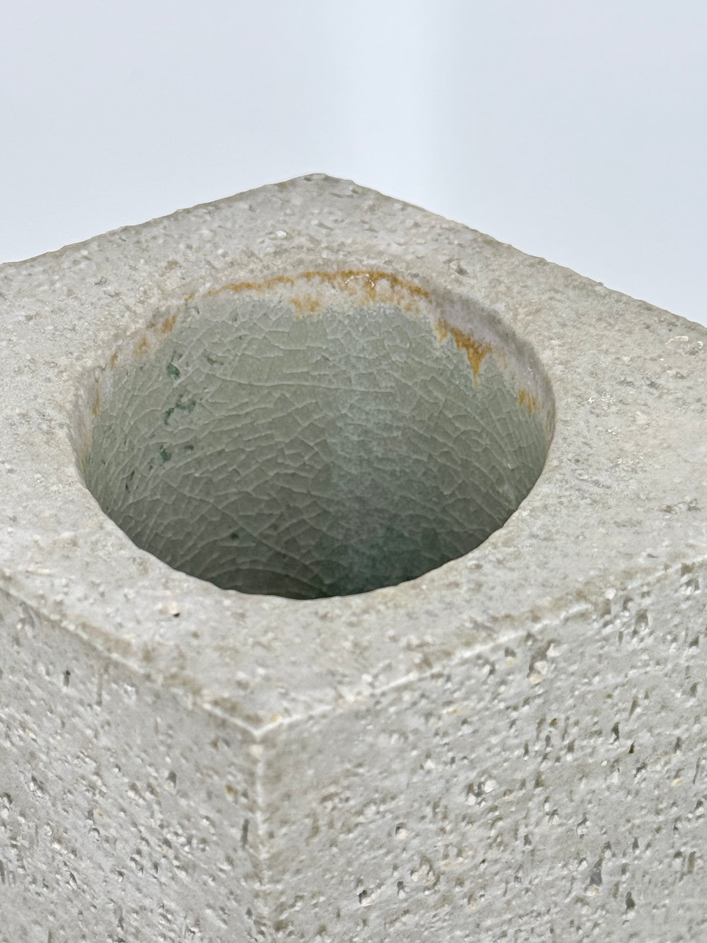 Kunstobjekt Vase von Sebastian Scheid, 2004, signiert