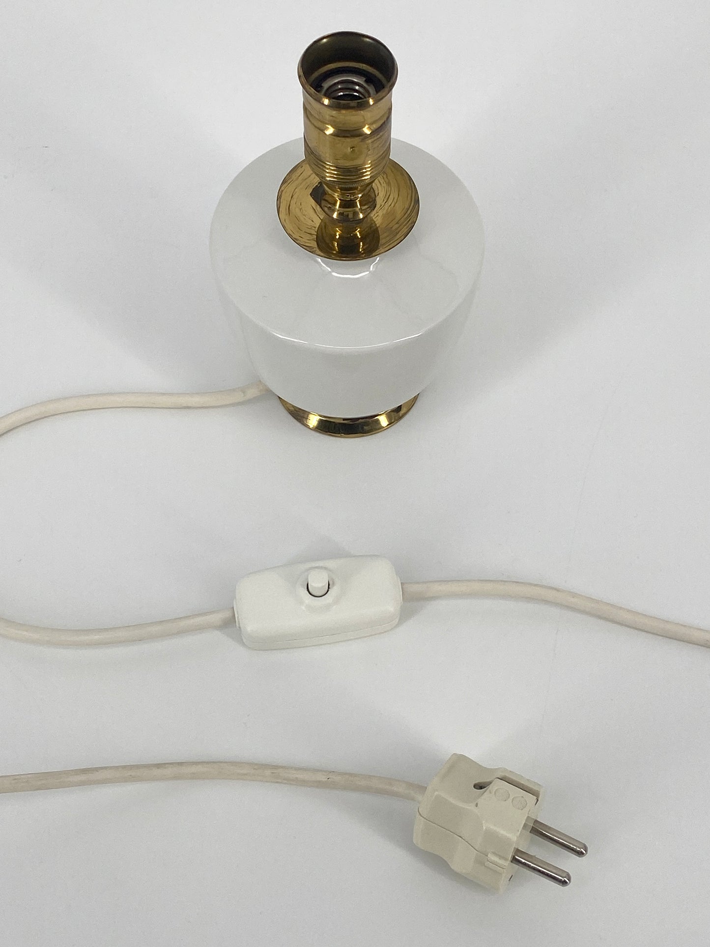 Tischlampe Porzellan, KPM, Königliche Porzellanmanufaktur Berlin