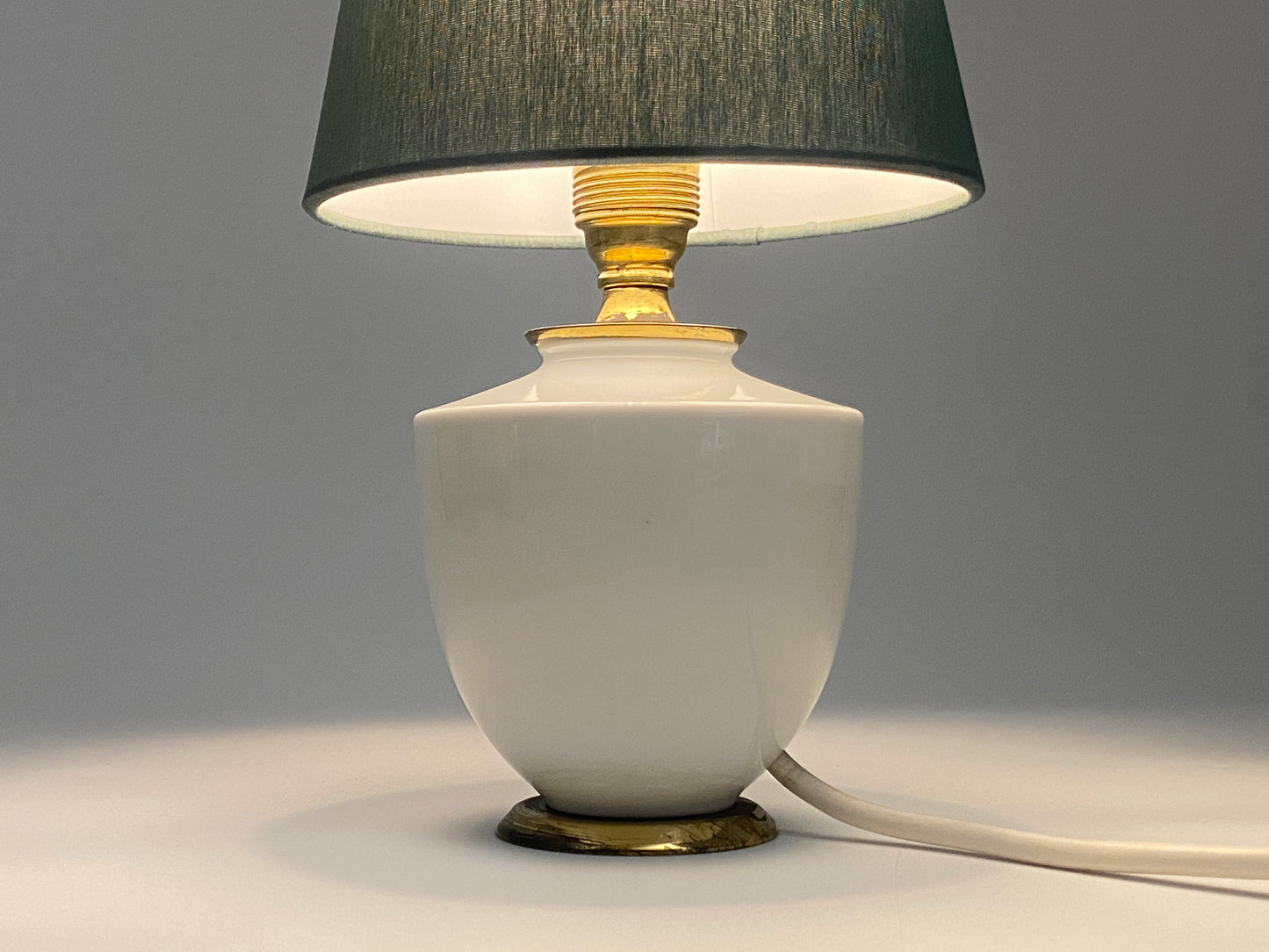 Tischlampe Porzellan, KPM, Königliche Porzellanmanufaktur Berlin