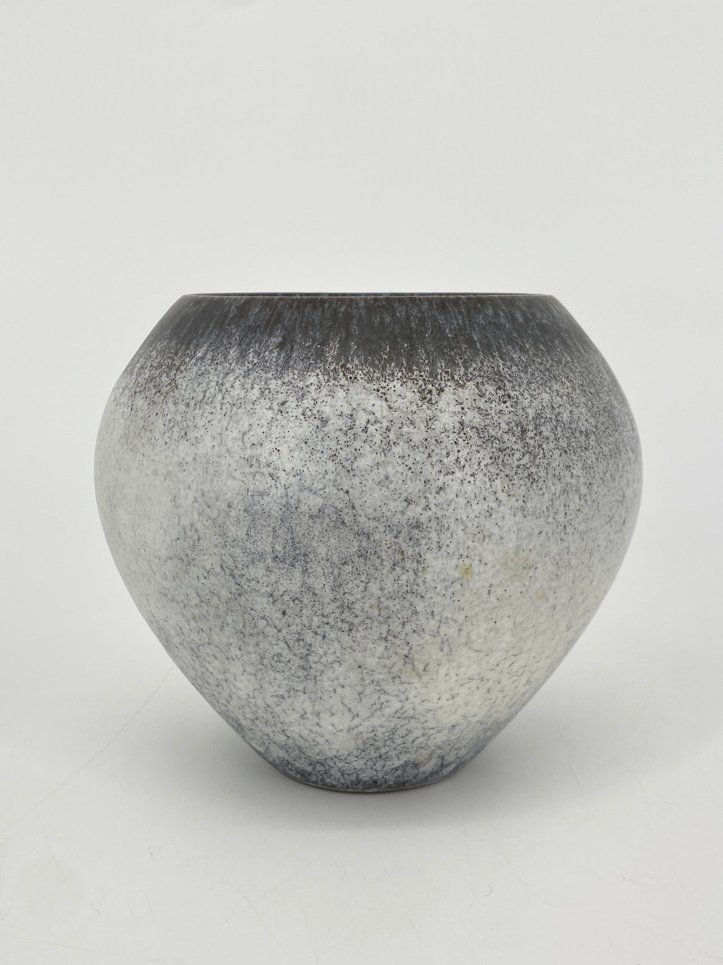 Studiokeramik Vase mit organischer Glasur, 60er