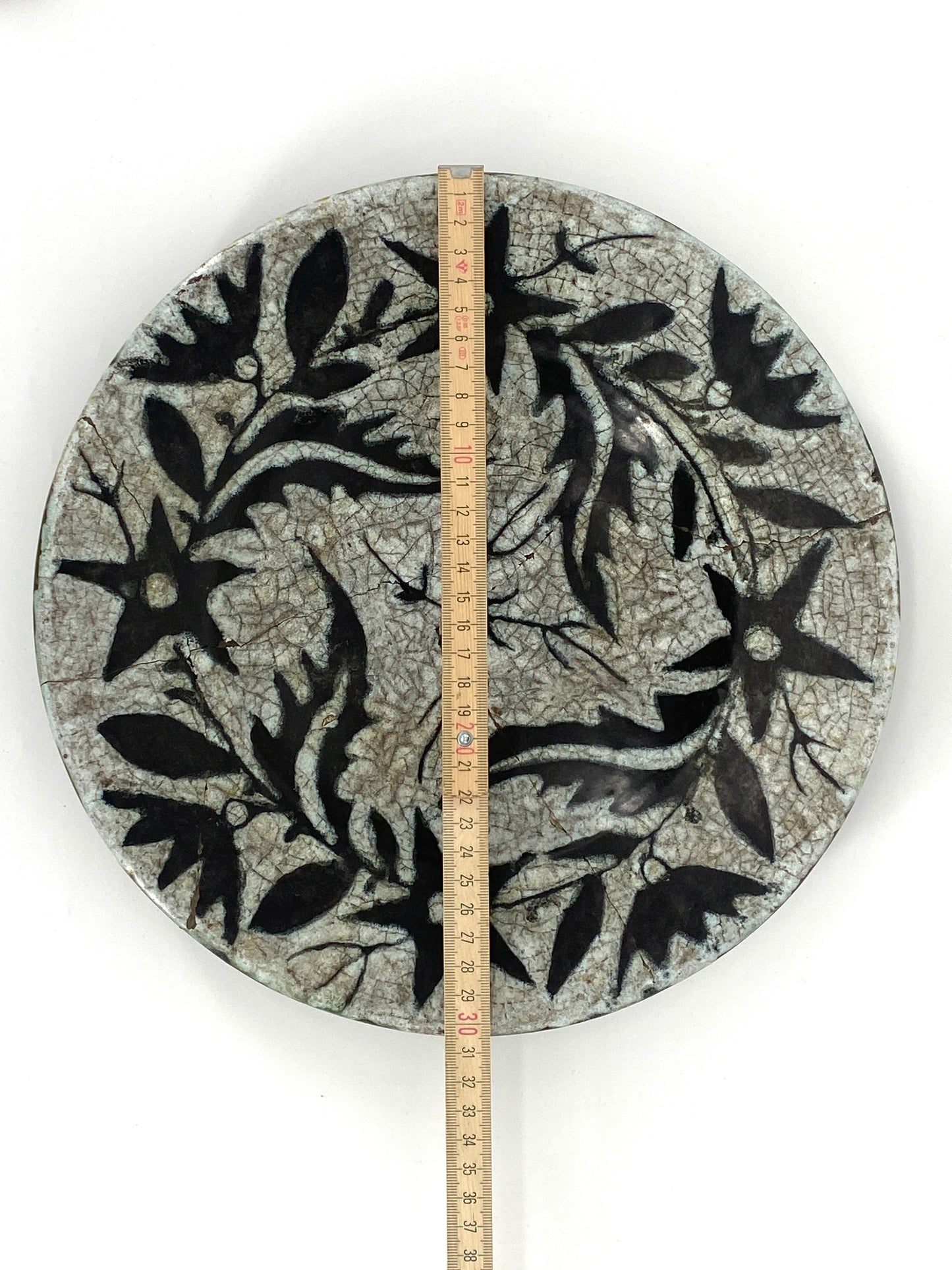 Wandteller in Tonkeramik von Géza Gorka aus Ungarn, 60er