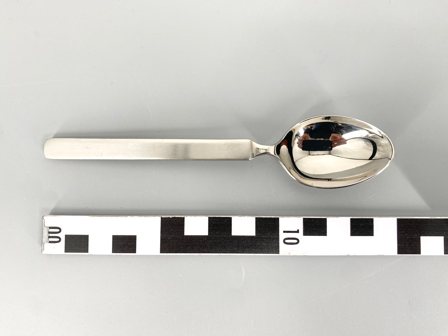 ALESSI Designer-Zuckerdose, Richard Sapper + INOX Teelöffel