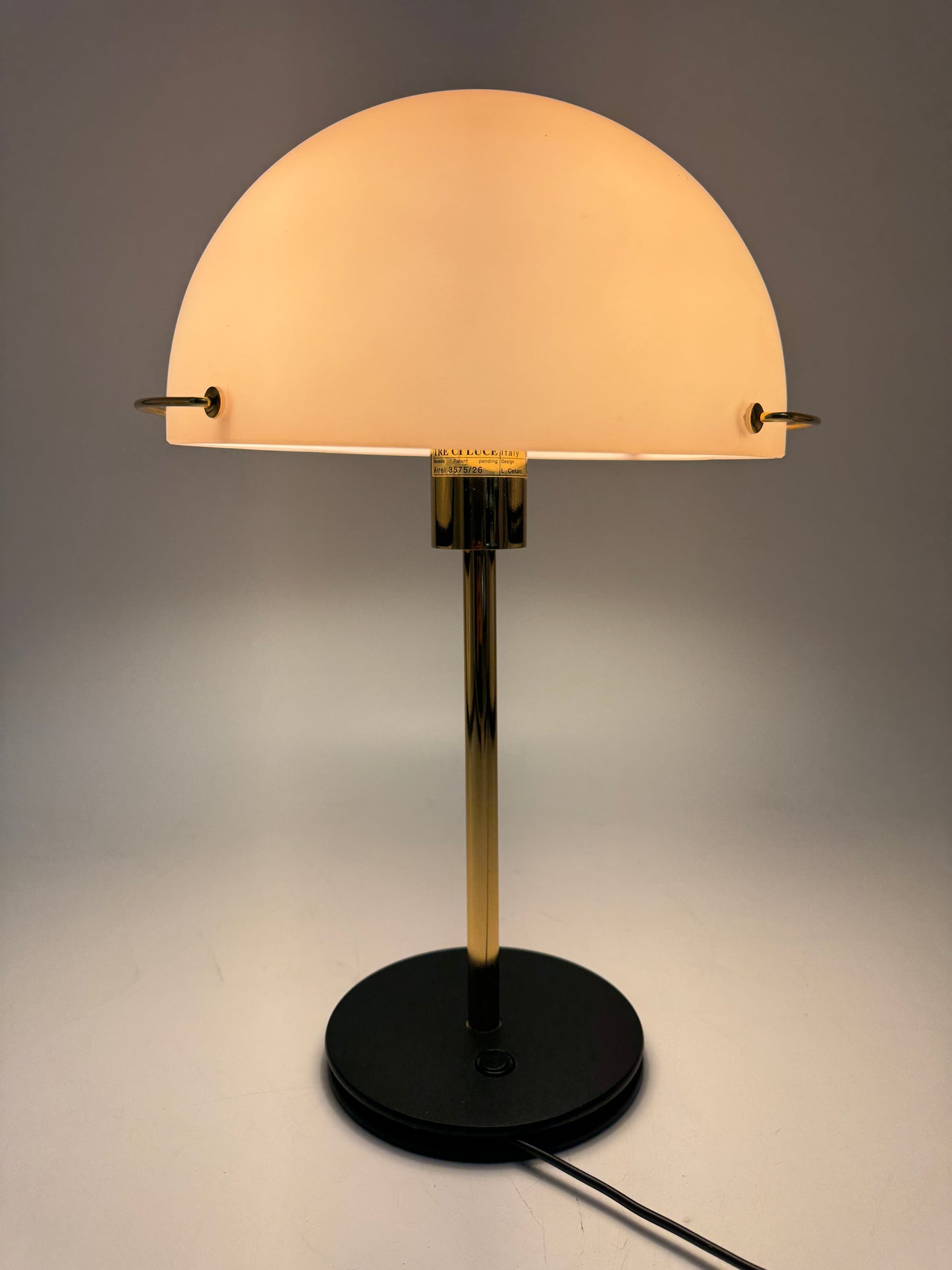 Tischlampe "Ariel 3575/26" von Luciano Cesaro für Tre Ci Luce, 1980
