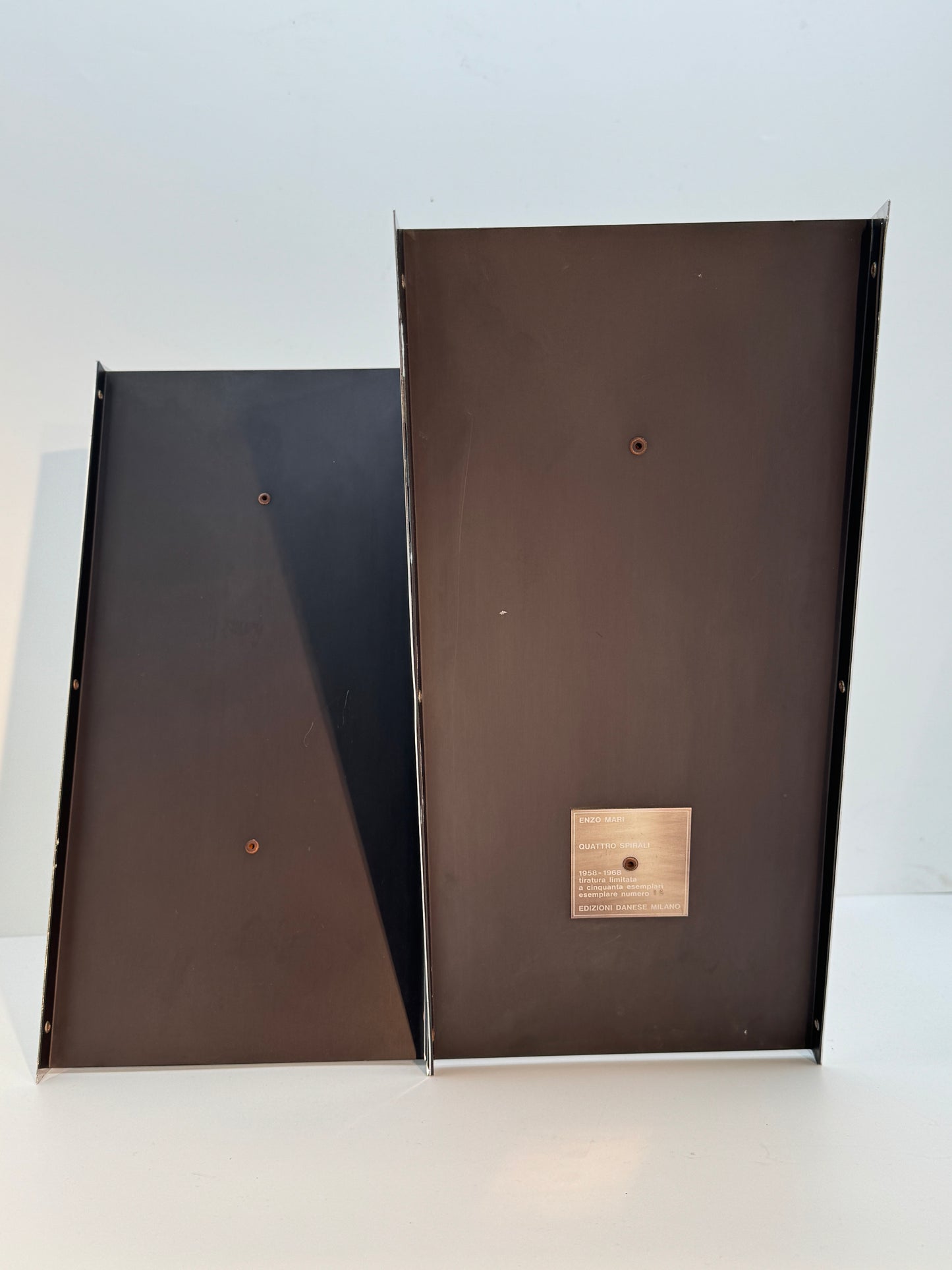 Skulptur "Quattro Spirali" von Enzo Mari, 1958