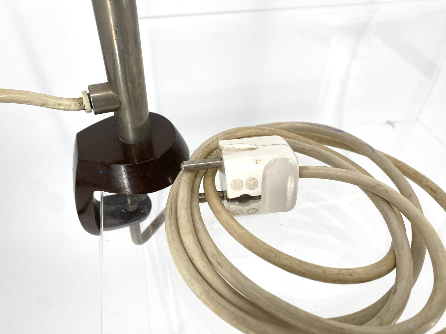 Schreibtsich-Klemmlampe von Kaiser Idell im Bauhaus-Design, Deutschland