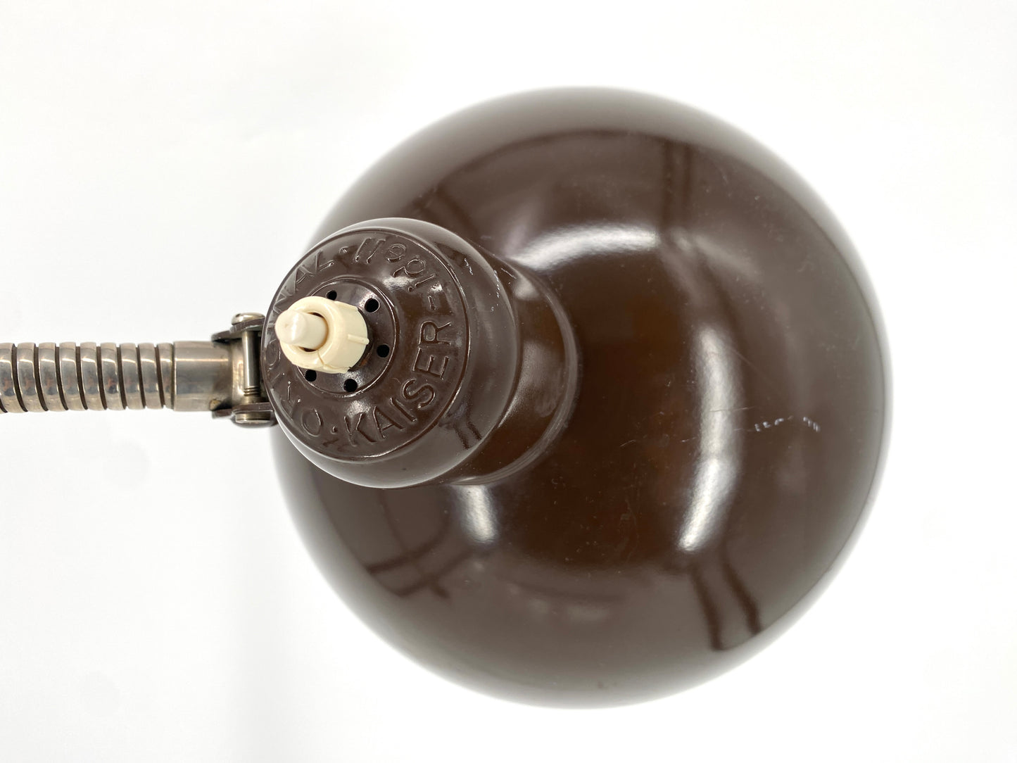 Schreibtsich-Klemmlampe von Kaiser Idell im Bauhaus-Design, Deutschland
