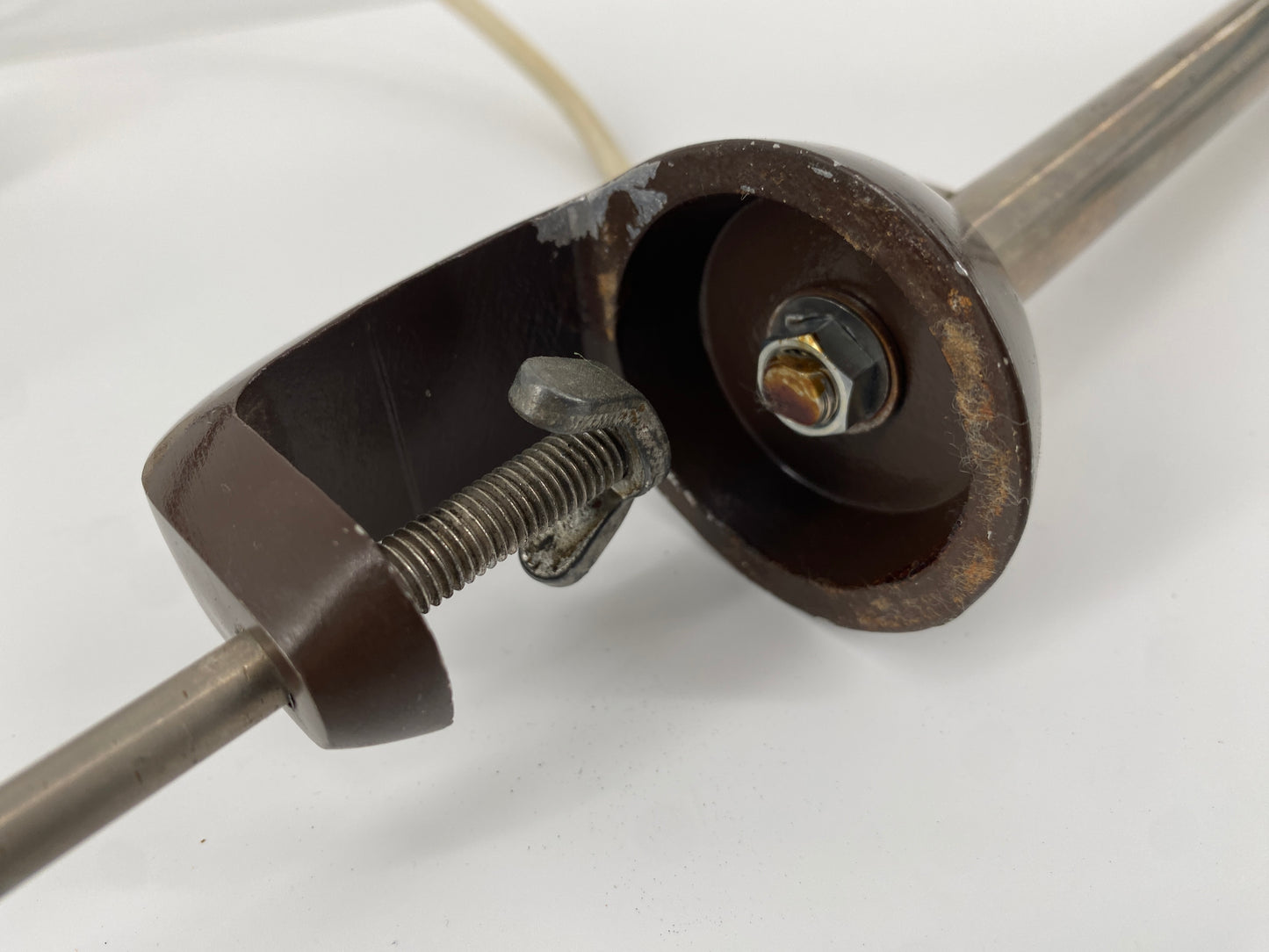 Schreibtsich-Klemmlampe von Kaiser Idell im Bauhaus-Design, Deutschland