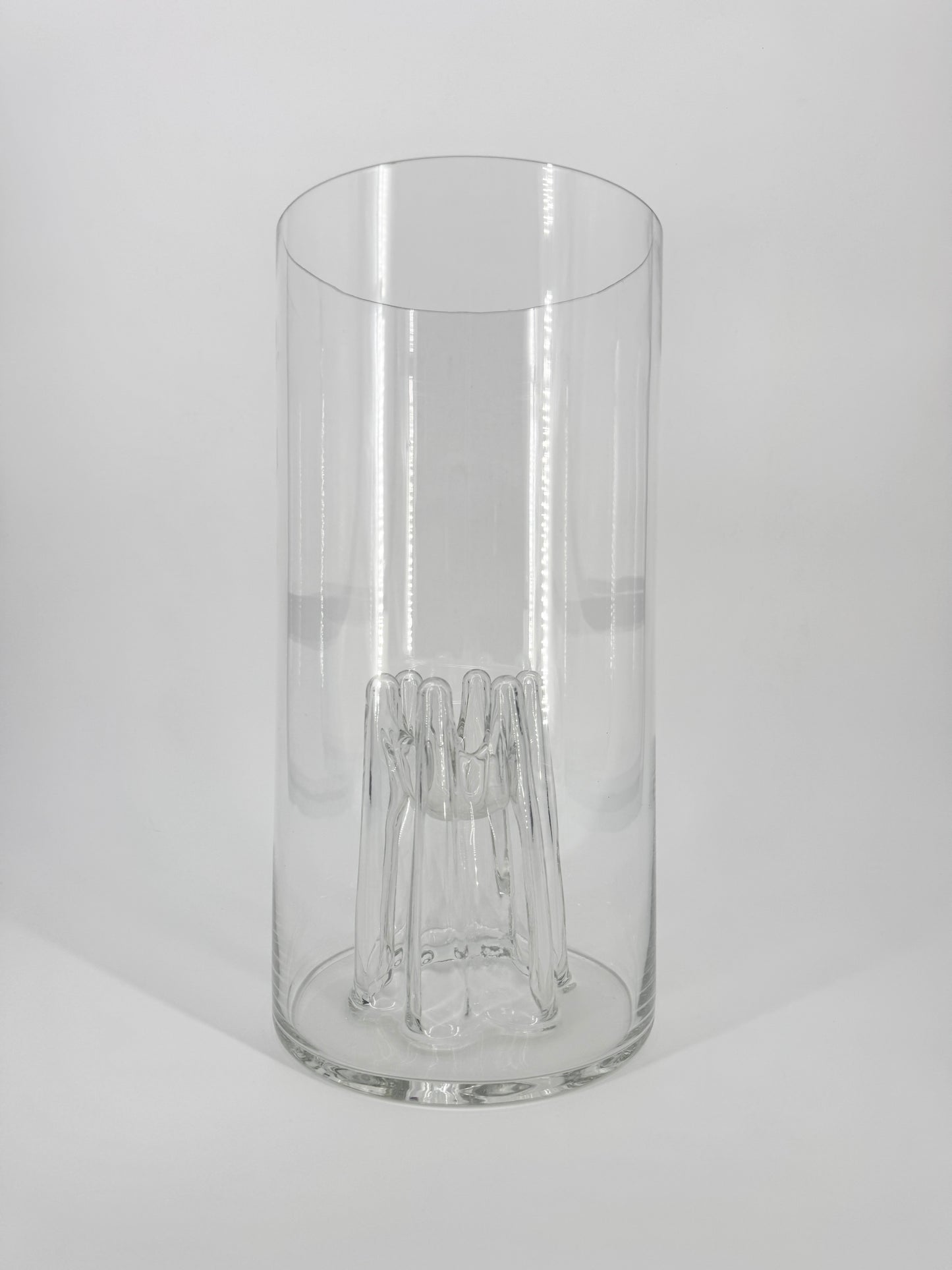 Glasvase im Space Age Design von Toni Zuccheri für VeArt, 1970er Italien