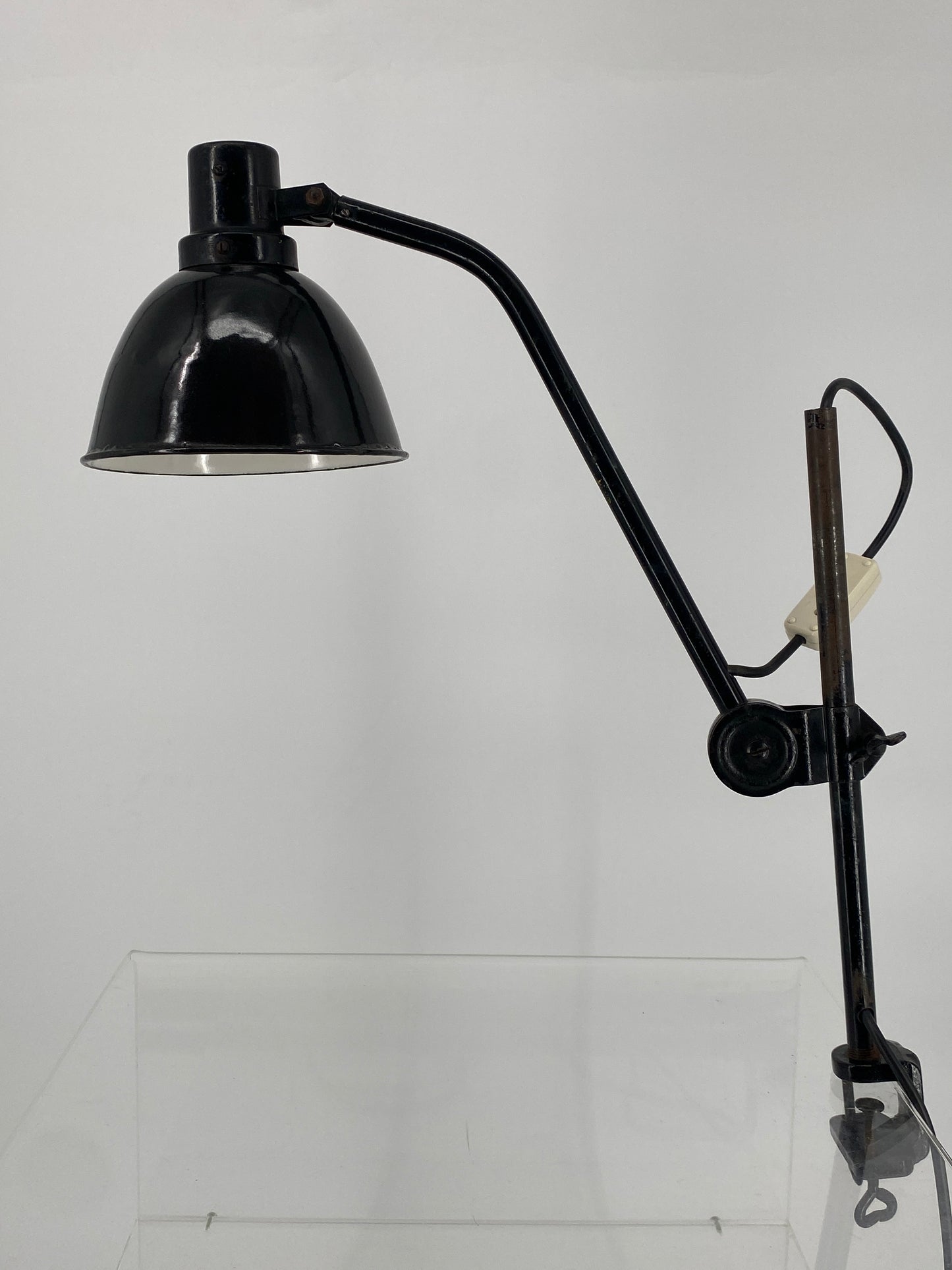 Bauhaus Werkstattlampe von BESEG Licht, Berlin um 1930