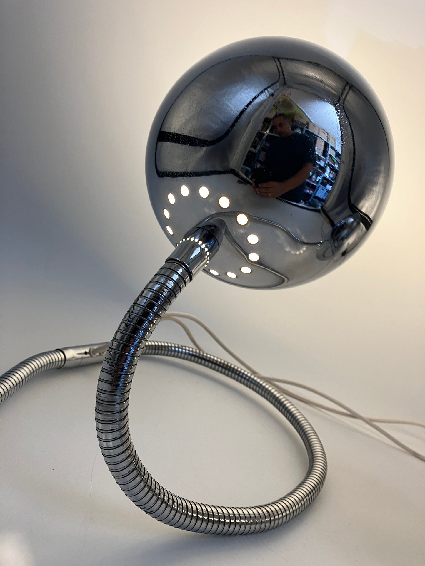 Lampe "Sertpente" von Goffredo Reggiani für Reggiani, 70er