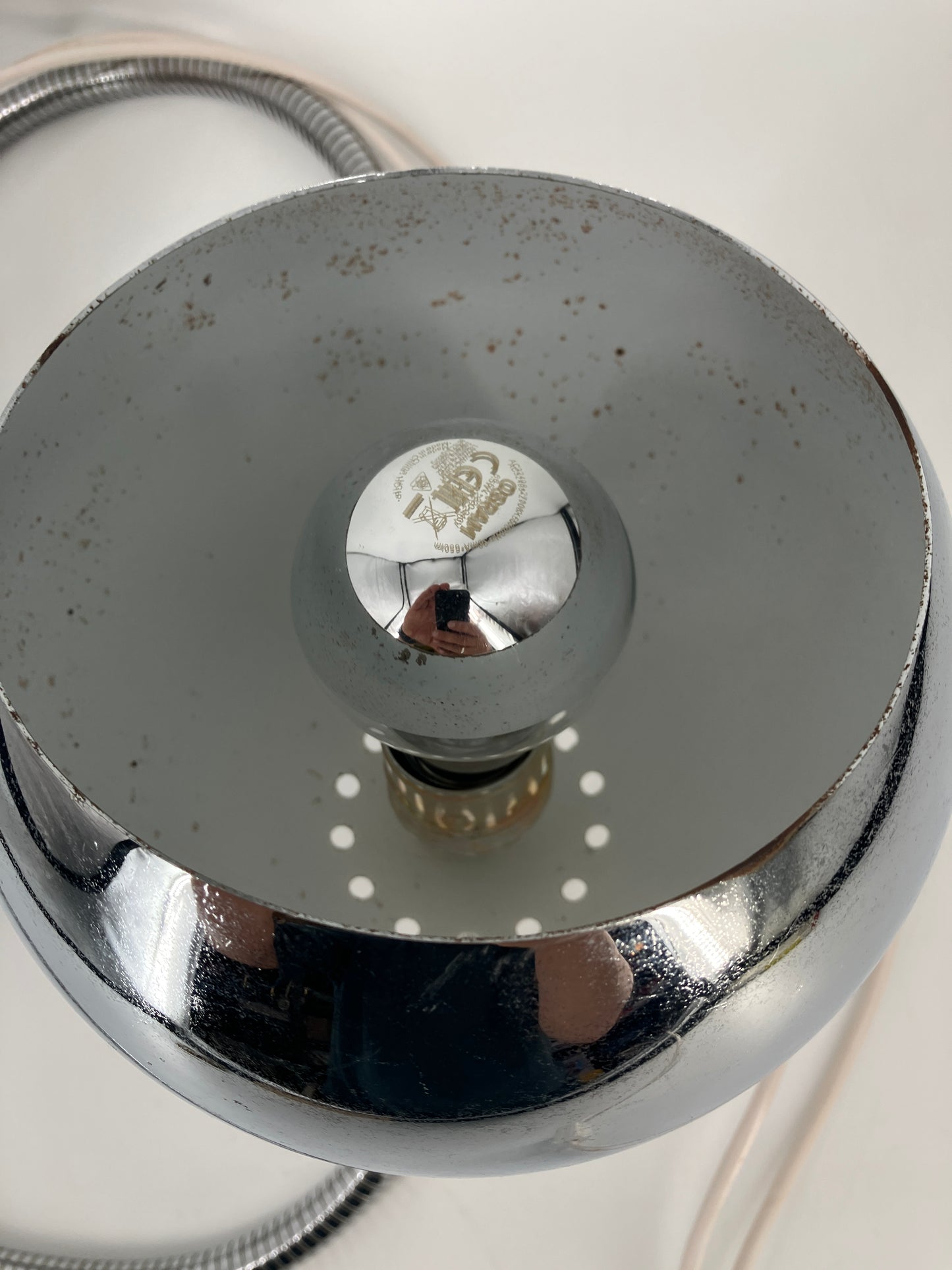 Lampe "Sertpente" von Goffredo Reggiani für Reggiani, 70er